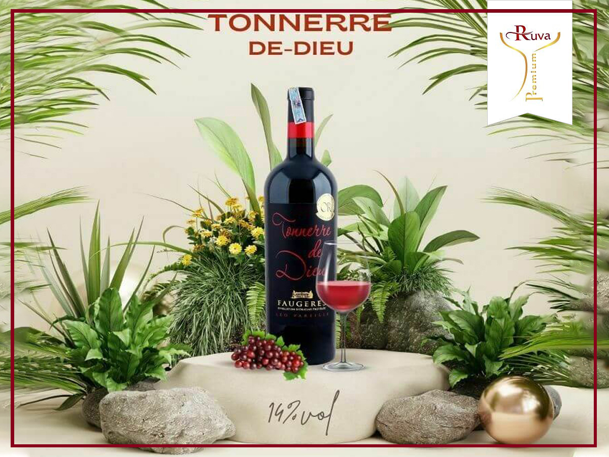 Rượu vang Leo Vareille Tonnerre De Dieu Faugeres 2014 một sự tinh tế nhẹ nhàng.