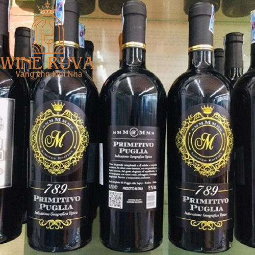 Rượu vang Ý M 789 mang tính nghệ thuật của thế giới rượu vang