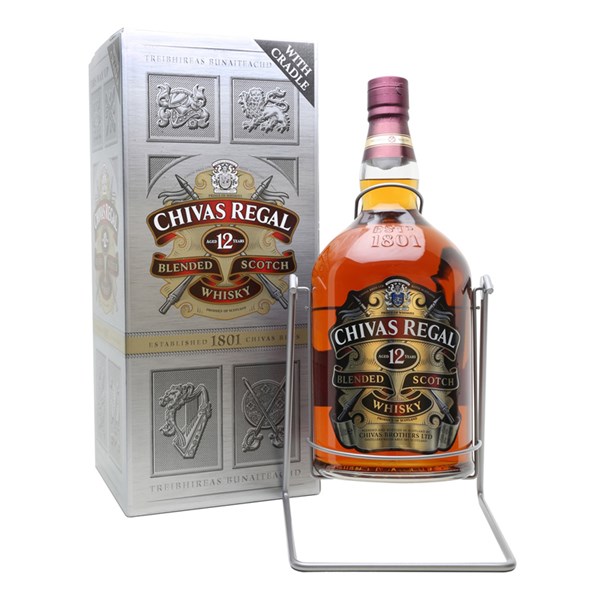 Rượu Chivas 12 Regal - Chai Whisky điển hình xứ Scotland