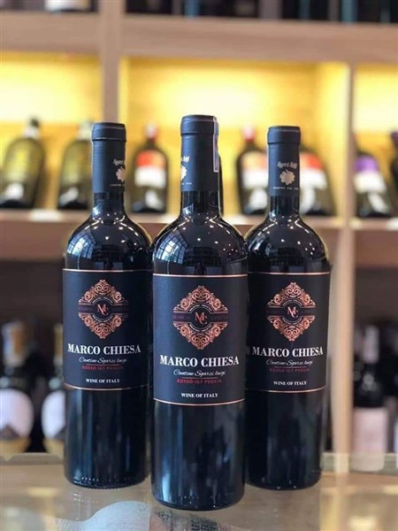 Rượu vang Marco Chiesa hương vị độc đáo, giá thành hợp lý