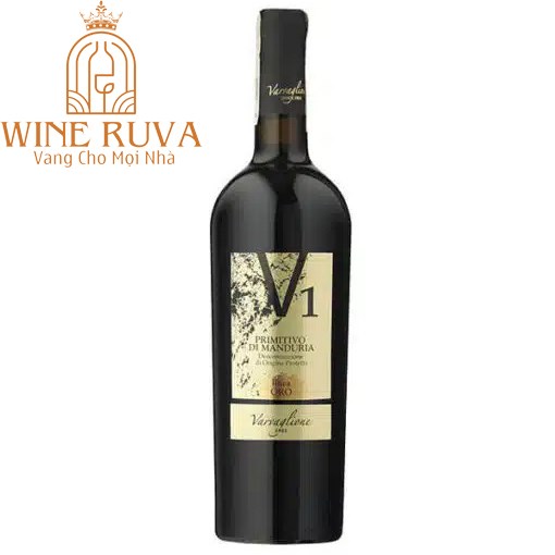 Rượu vang Ý Varvaglione V1 Primitivo Di Manduria