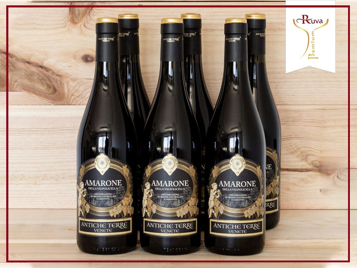 Rượu vang đỏ Amarone Della Valpolicella DOCG 2014 có nồng độ cồn là 15%