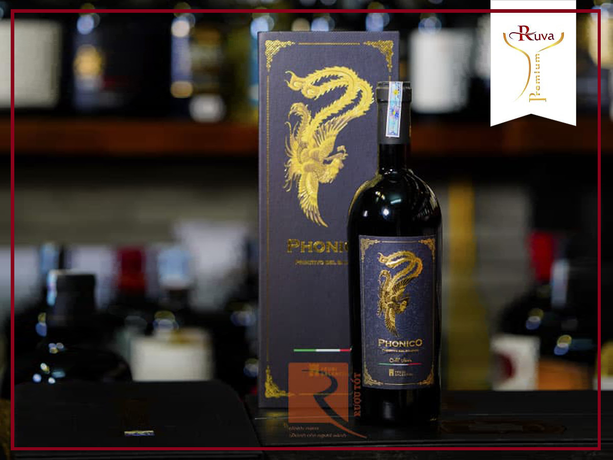PHONICO Primitivo Salento là sản phẩm rượu rất được yêu thích trong thời gian gần đây