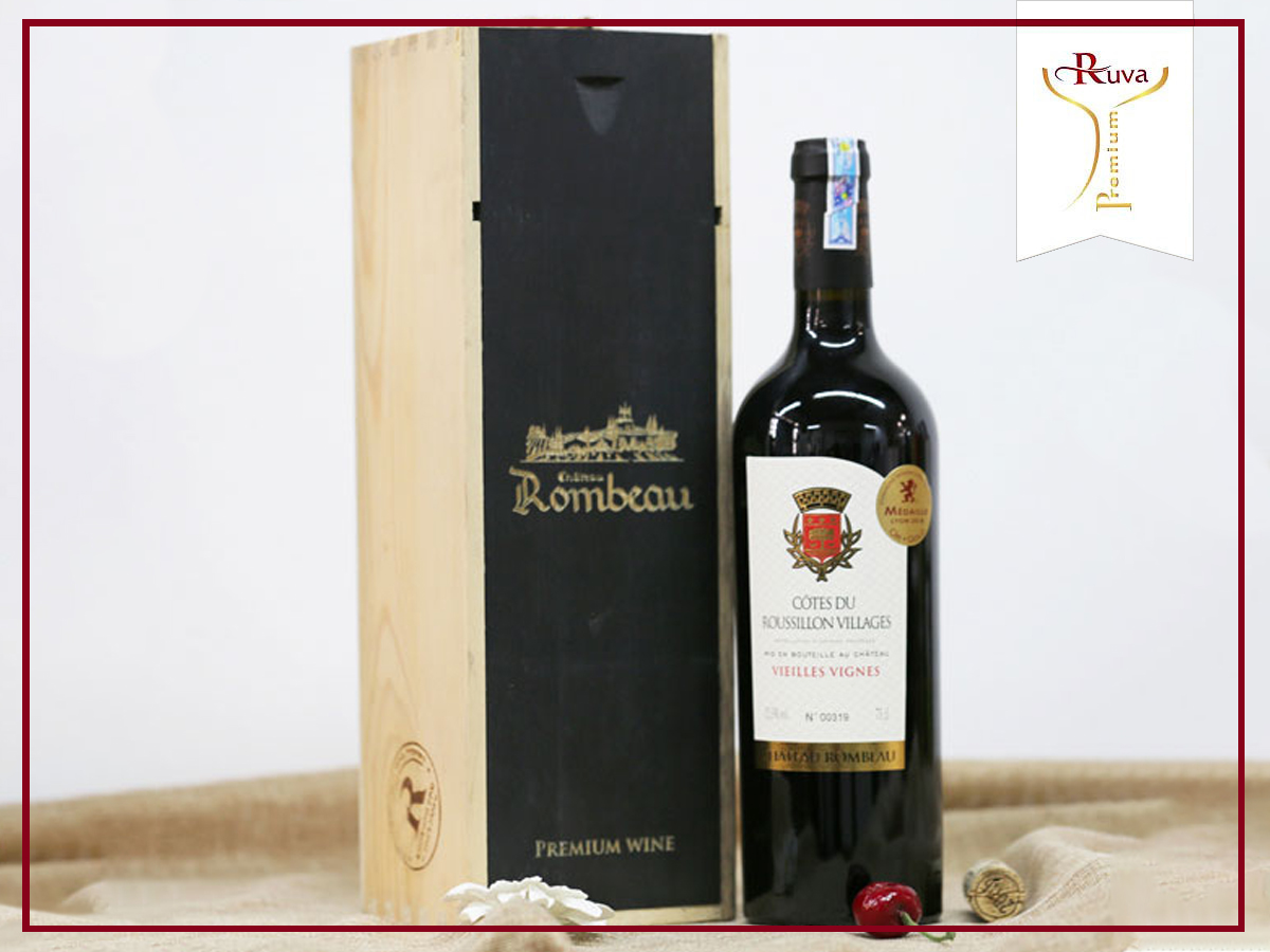 Cách thưởng thức Rượu vang Pháp CH TEAU ROMBEAU Vieilles Vignes 2014