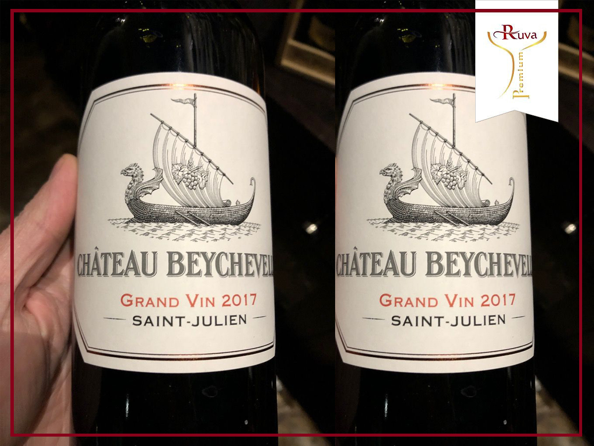Rượu vang CH BEYCHEVELLE được kết hợp hài hòa giữa 4 giống nho.