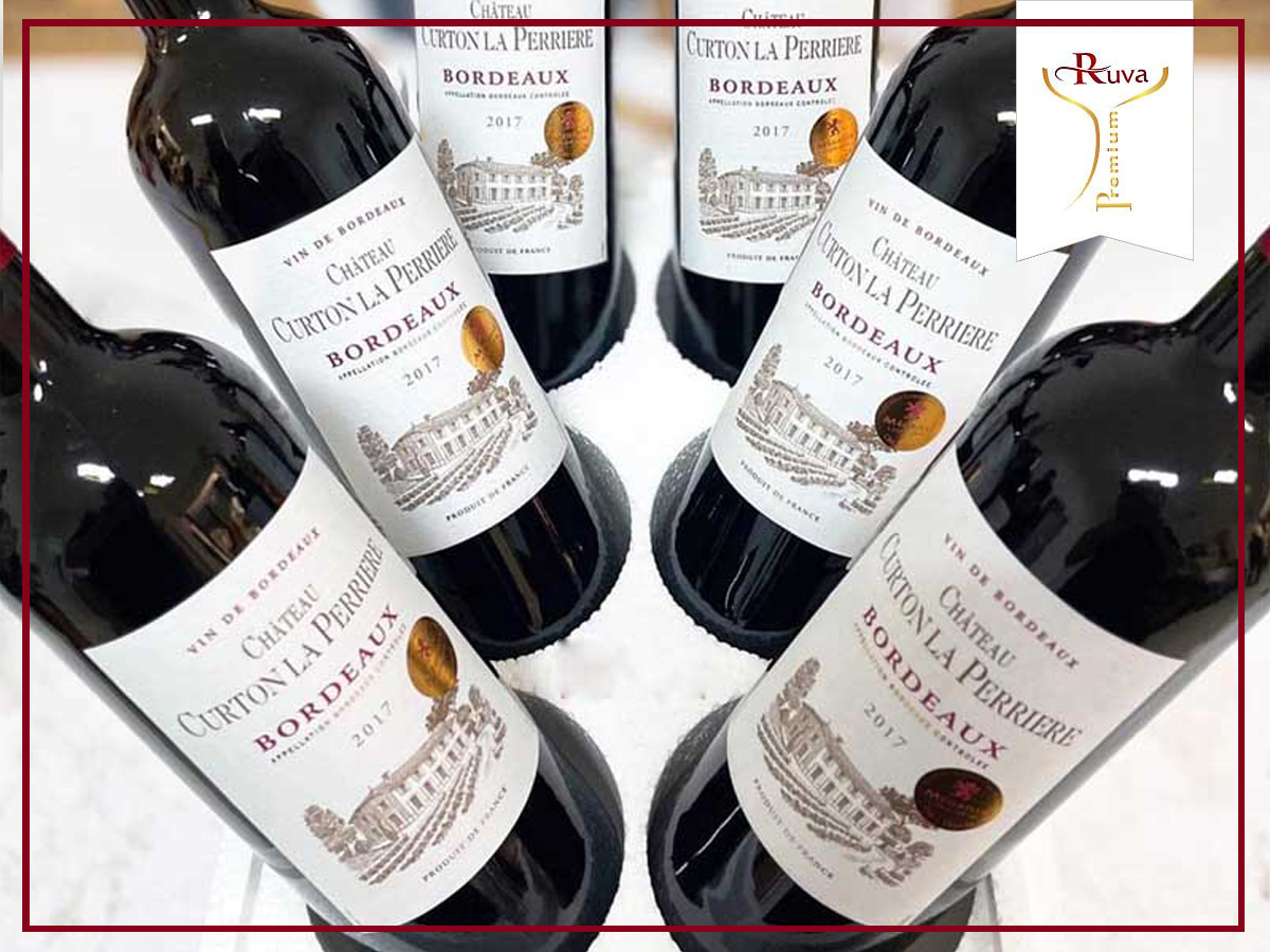 Rượu vang Pháp CH CURTON LA PERRIERE là dòng rượu vang đỏ có giá thành khá rẻ và phổ thông
