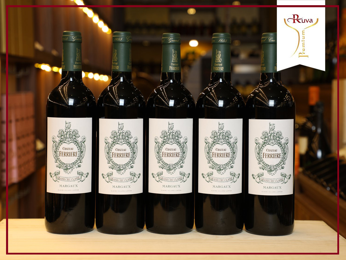 Rượu vang Pháp CH FERRIERE là niềm tự hào cho phong cách và đẳng cấp đến từ vùng Bordeaux
