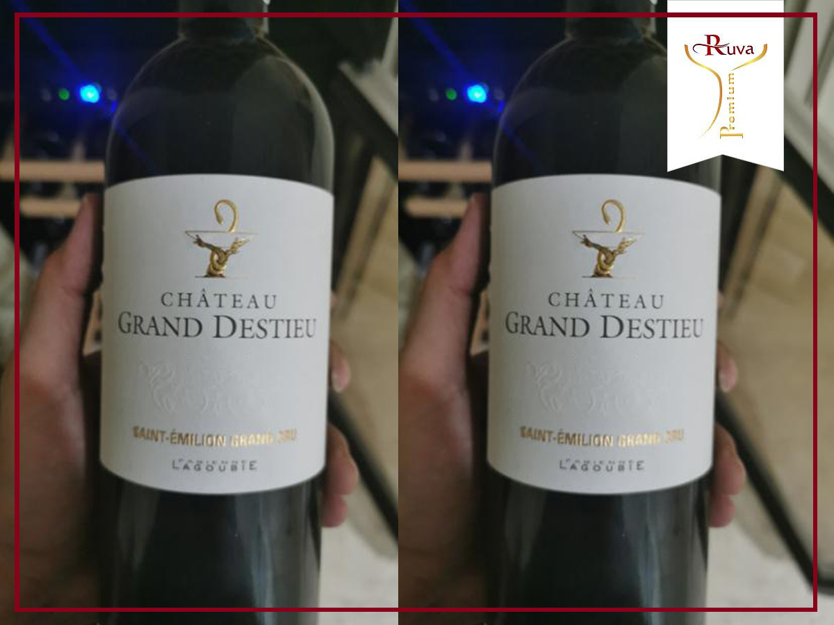 Rượu vang đỏ CH GRAND DESTIEU 14.5% là một dòng rượu vang đỏ cao cấp của nhà rượu Grand Destieu - Pháp