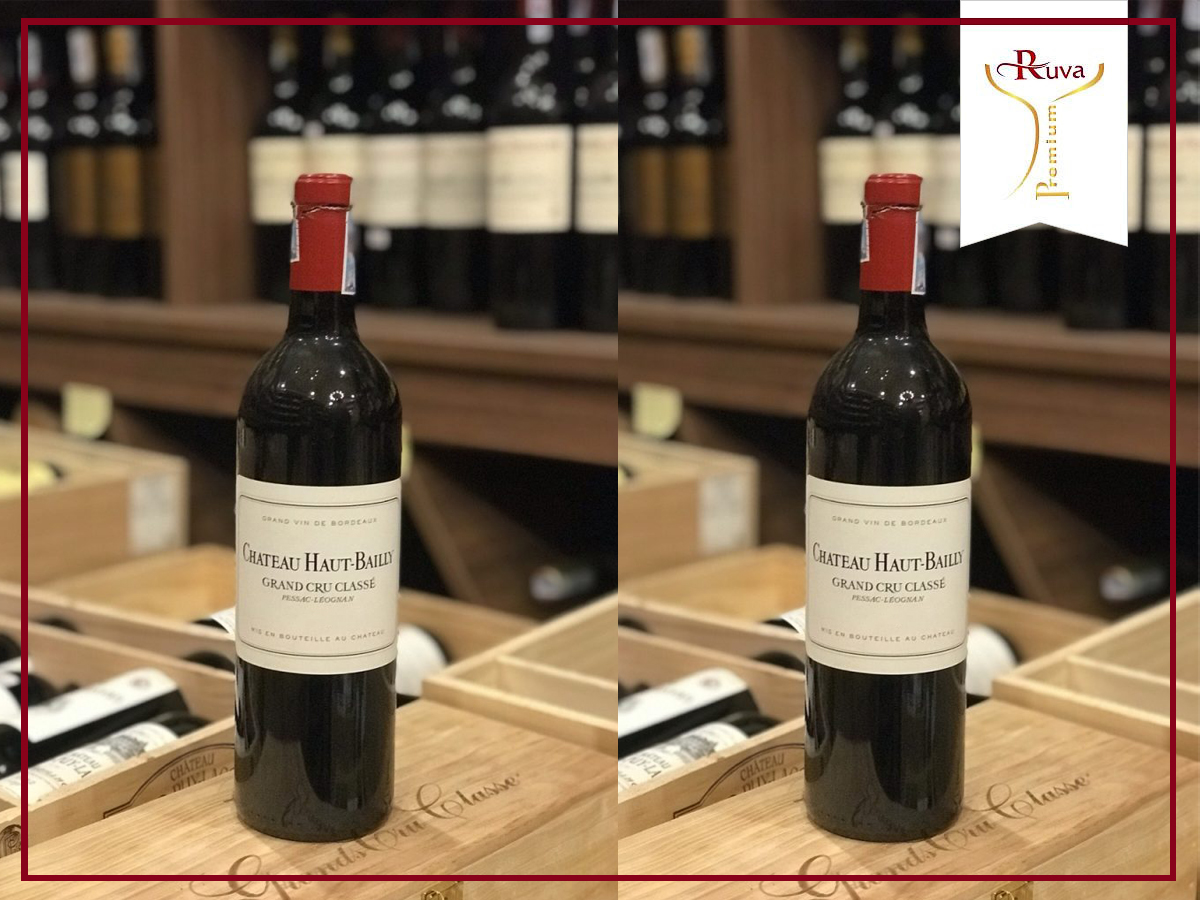 Rượu vang đỏ CH Haut Bailly 13 vươn tầm thế giới !