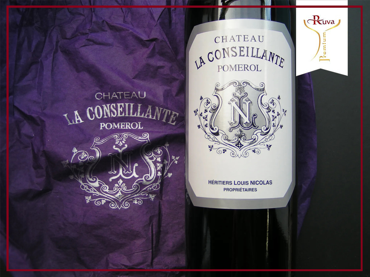 Rượu vang đỏ CH LA CONSEILLANTE 13%  được hình thành từ một quá trình sản xuất nghiêm ngặt.