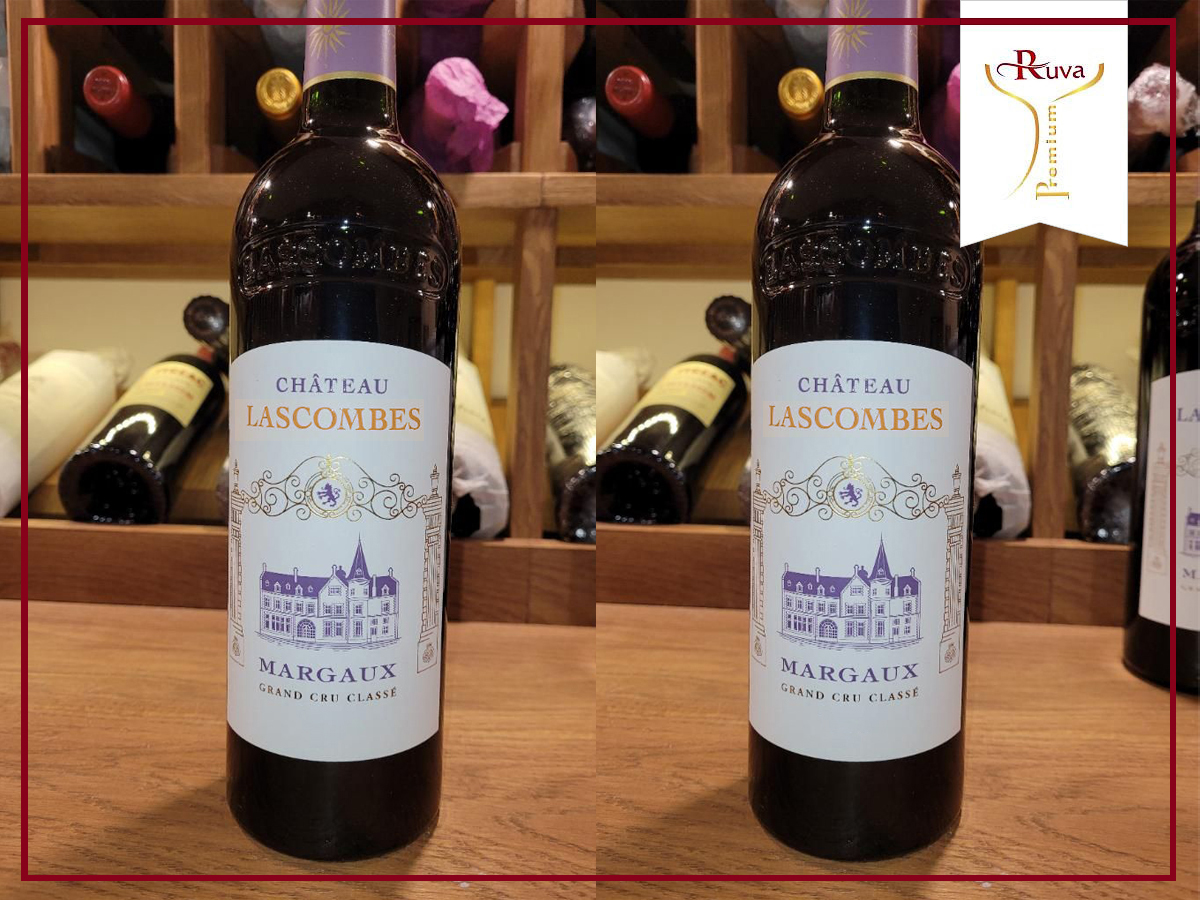 Rượu vang đỏ CH Lascombes 13.5% là thức uống tốt cho sức khỏe.