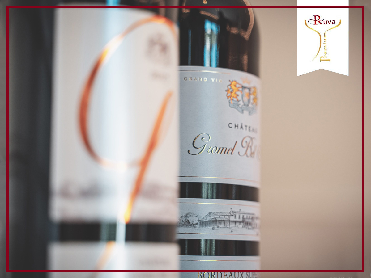 Rượu vang đỏ Château Les Hauts de Gromel Bel Air 2015 13% là dòng rượu vang thượng hạng của nhà rượu Bordeaux - Pháp