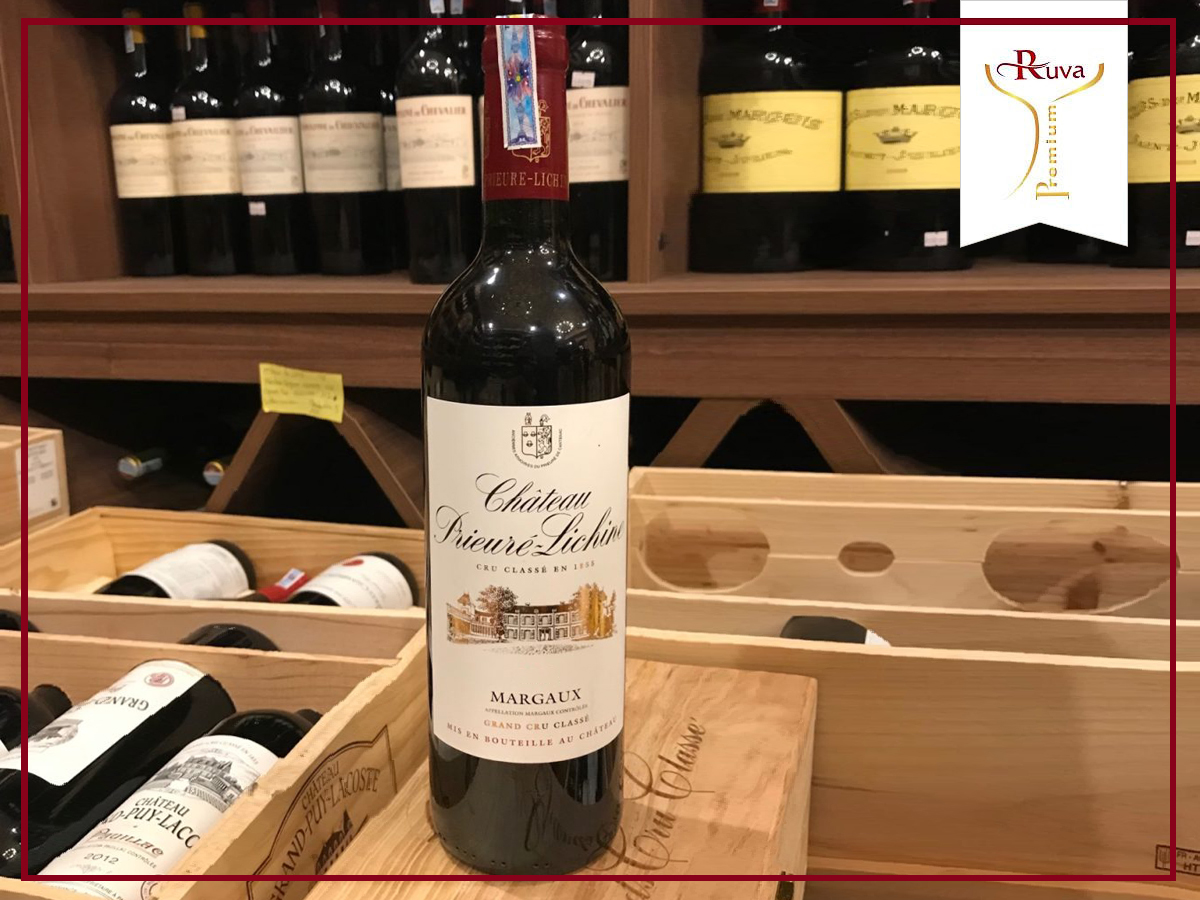 Rượu vang Château Prieure Lichine Margaux Grand Cru Clase 2015 mang một hương thơm dễ chịu.