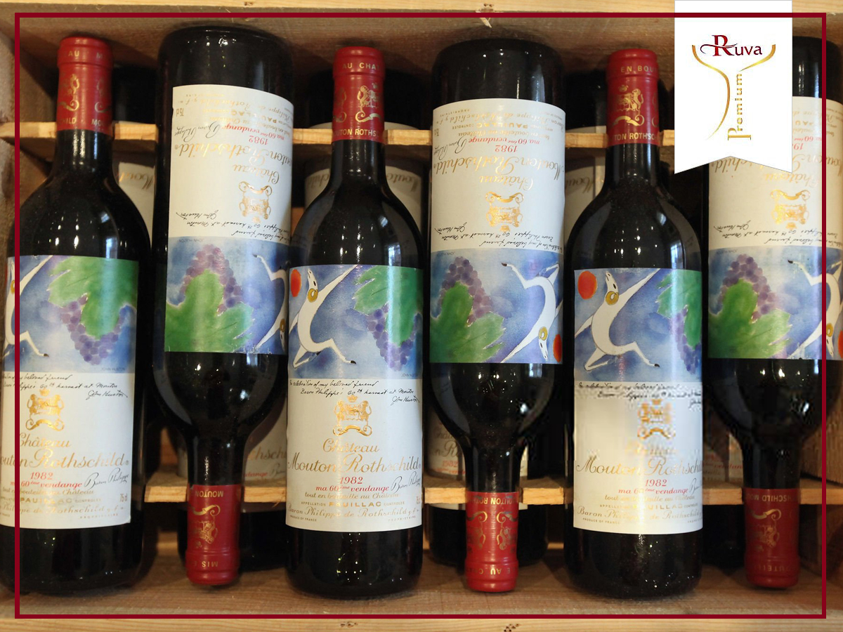 Rượu vang Chateau 2014 Mouton Rothschild được bán tại Rượu vang RUVA với mức giá là 23.500.000đ.