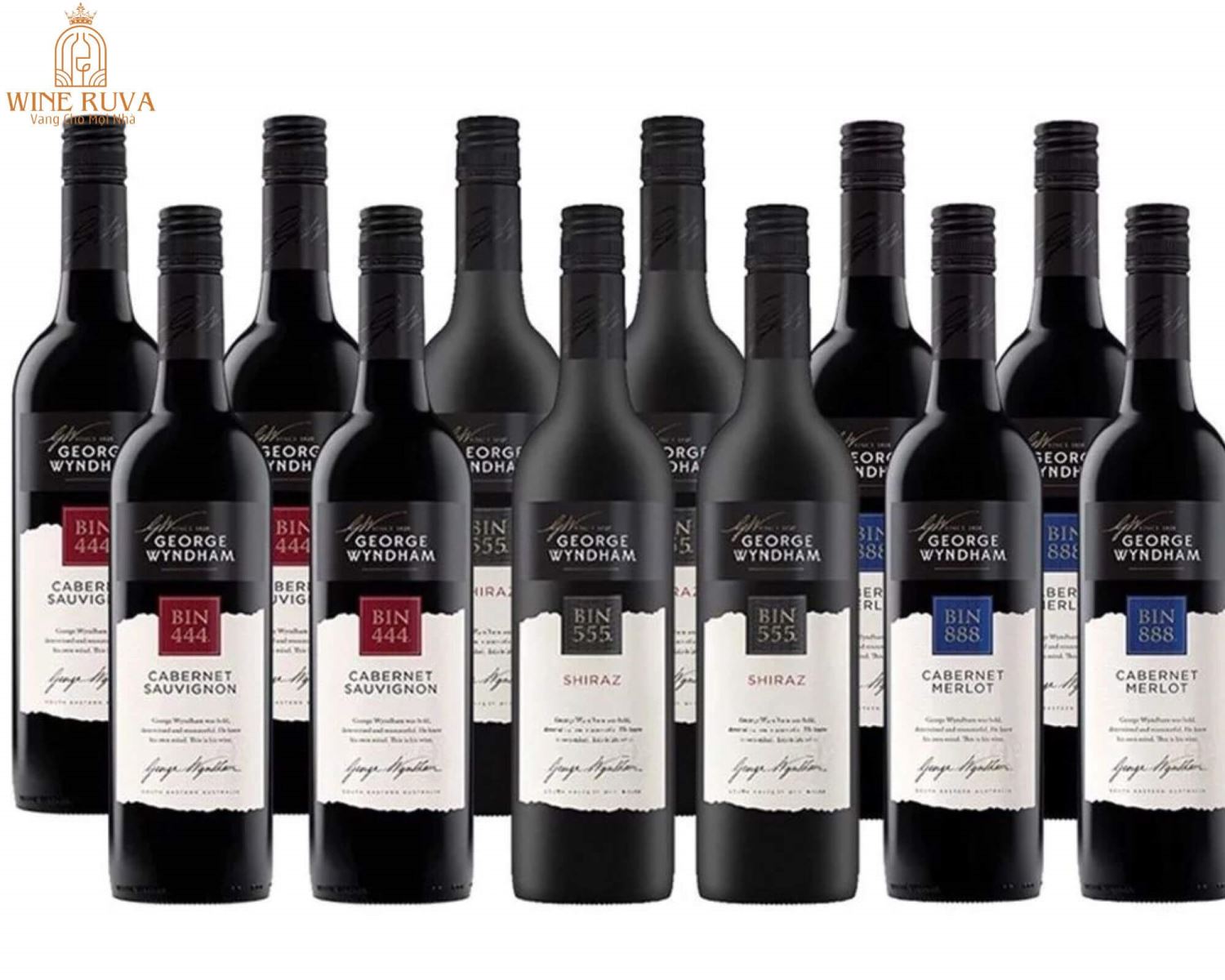 Rượu vang Úc nhập khẩu Wyndham Bin 888