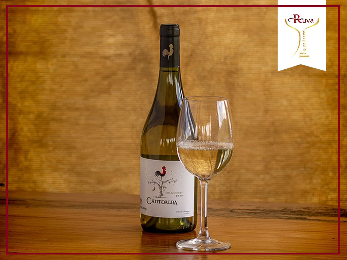 Rượu vang Cantoalba Chardonnay với nồng độ nhẹ nhàng.
