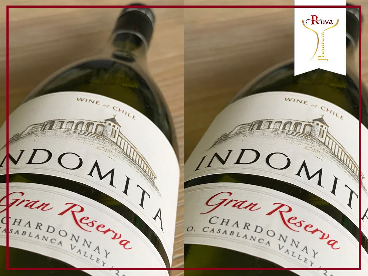 Rượu vang Indomita Gran Reserva Chardonnay với ấn tượng sâu sắc.
