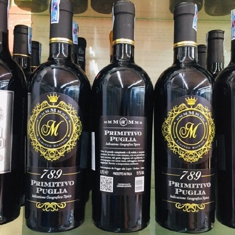 Rượu vang Ý M 789 mang tính nghệ thuật của thế giới rượu vang