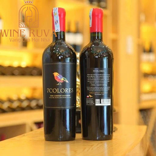 Rượu Vang Chile 7Colores Icon Cabernet Sauvignon là biểu tượng của sự mạnh mẽ và phức tạp.