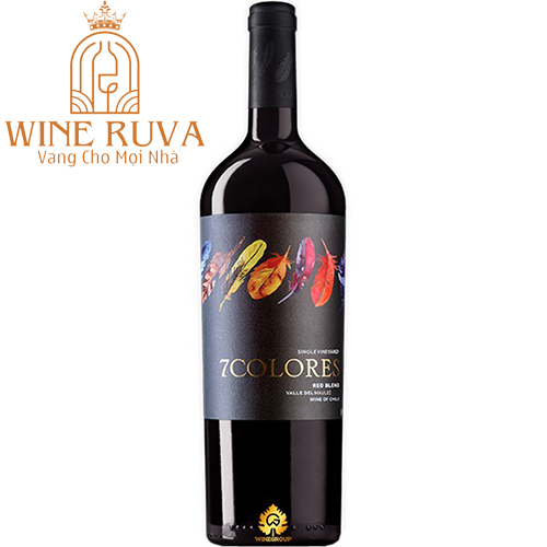 Rượu Vang 7 Colores Single Vineyard Red Blend có hương vị phức tạp và hài hòa