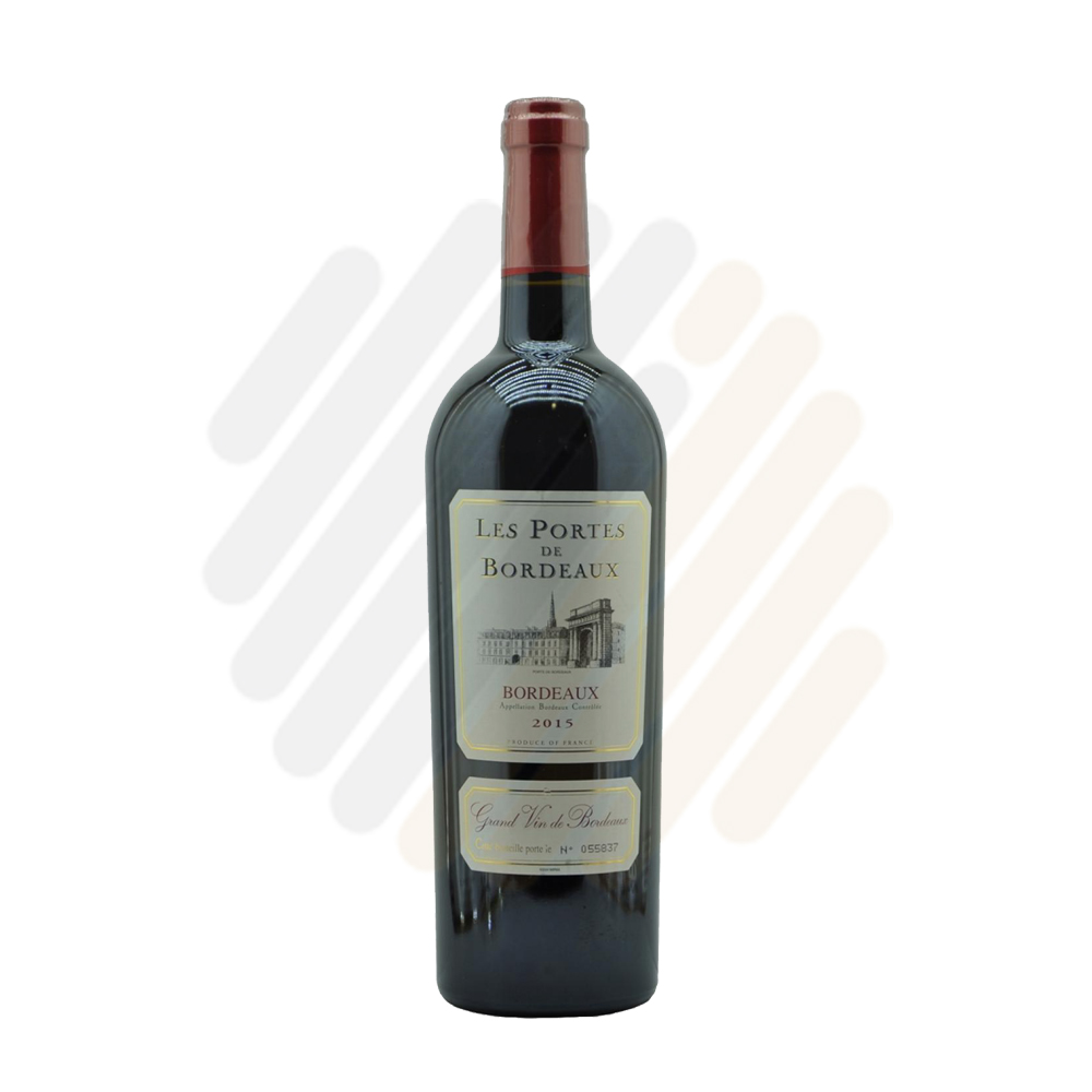 Rượu vang Pháp Château Les Portes De Bordeaux 2015 nơi hương vị tinh tế.