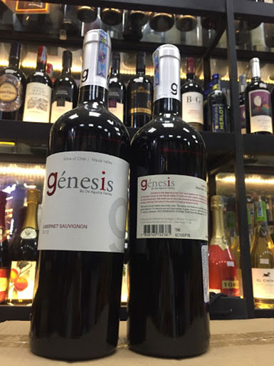 Rượu vang Chile Genesis Cabernet Sauvignon như một tác phẩm nghệ thuật.
