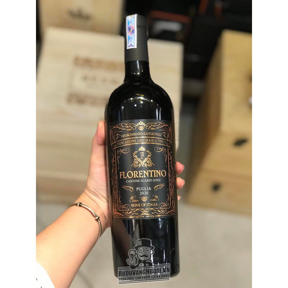 Rượu vang Ý Florentino quyến rũ tinh tế và vô cùng cuốn hút.