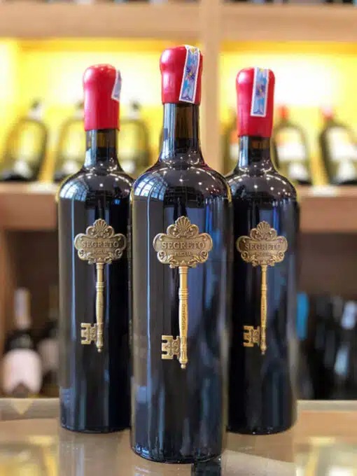 Rượu vang Ý Segreto mang đến trải nghiệm vị giác đích thực.