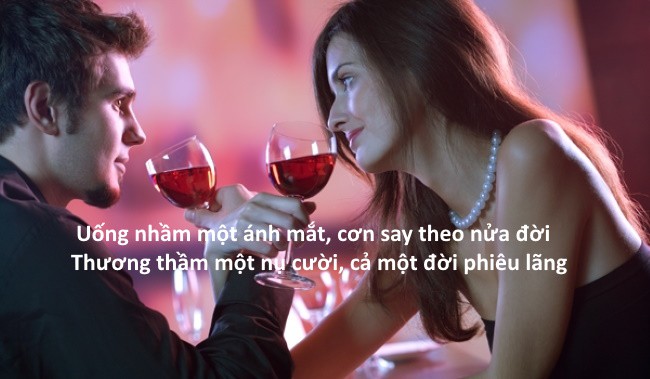 Những câu nói hay về rượu vang với tình yêu nghe là thấm