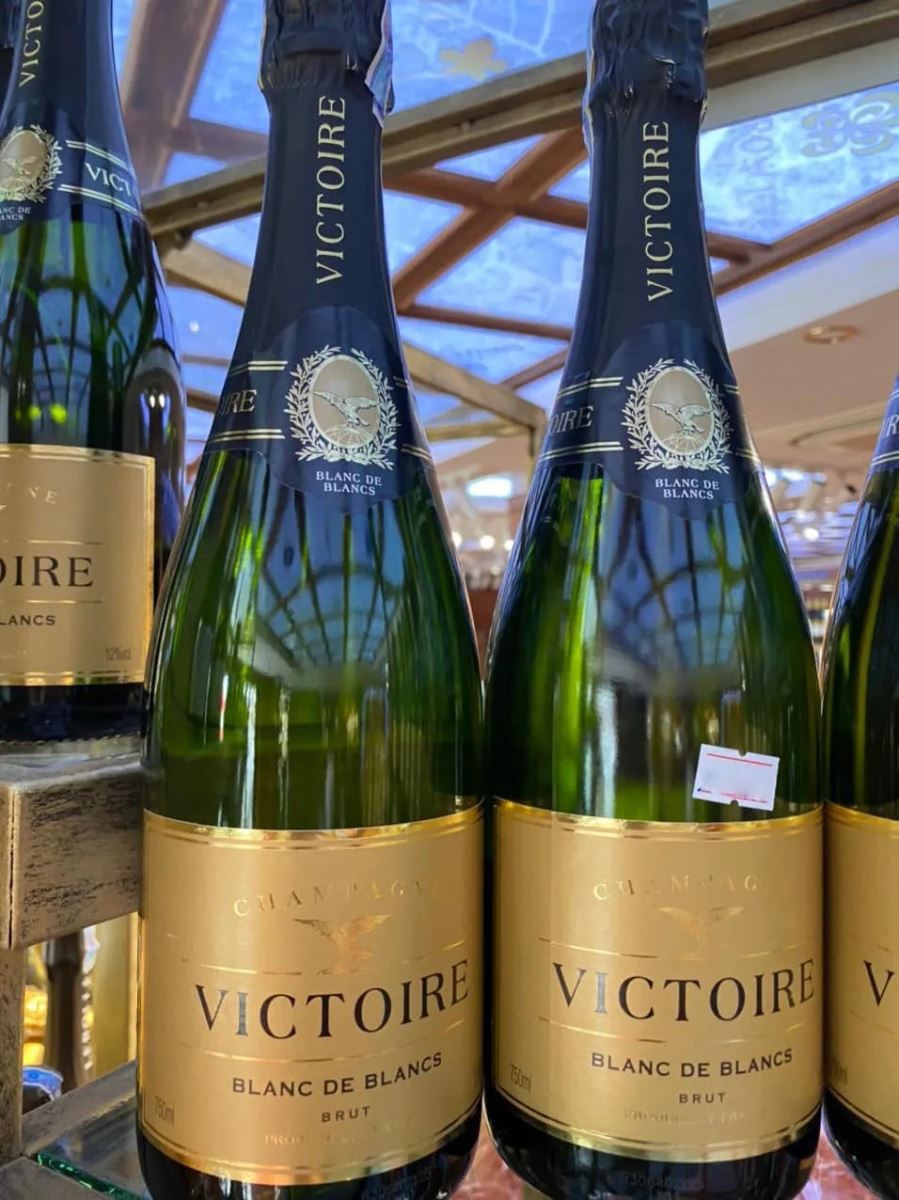 HÌnh ảnh chai Champagne Victoire Blanc de Blancs