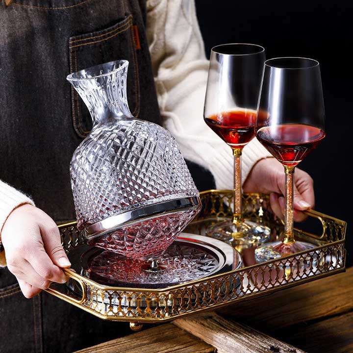 Decanter giúp rượu đạt đến hương vị thơm ngon nhất