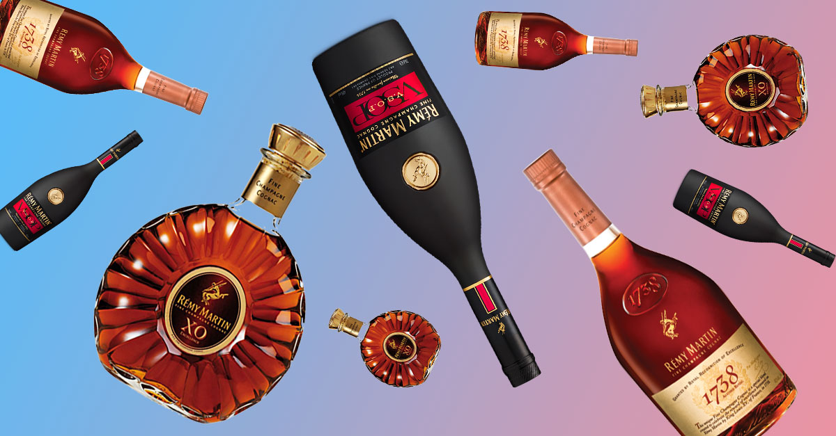 Remy Martin là thương hiệu rượu mạnh Cognac nổi tiếng của Pháp