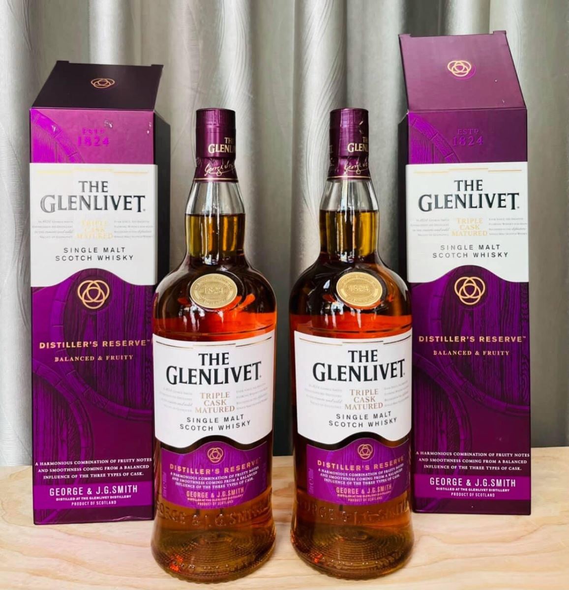 Rượu Glenlivet đã đạt nhiều giải thưởng quốc tế danh giá, chứng minh chất lượng của mình