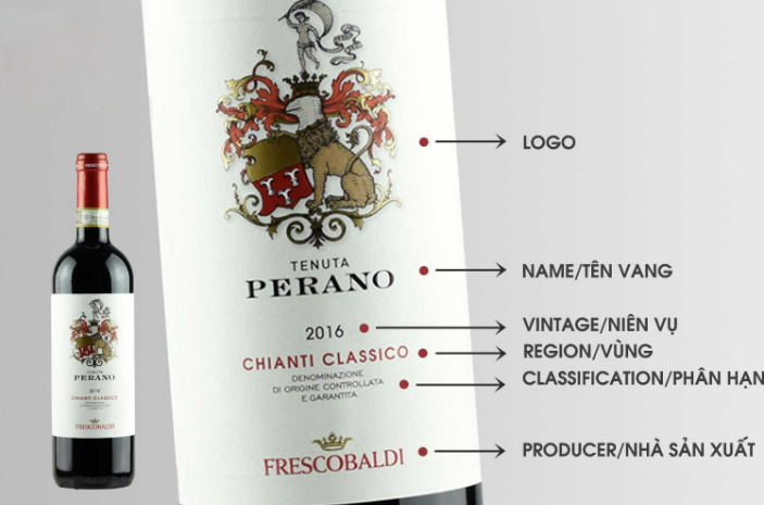 DOCG là phân hạng cao nhất của rượu vang sản xuất tại Ý