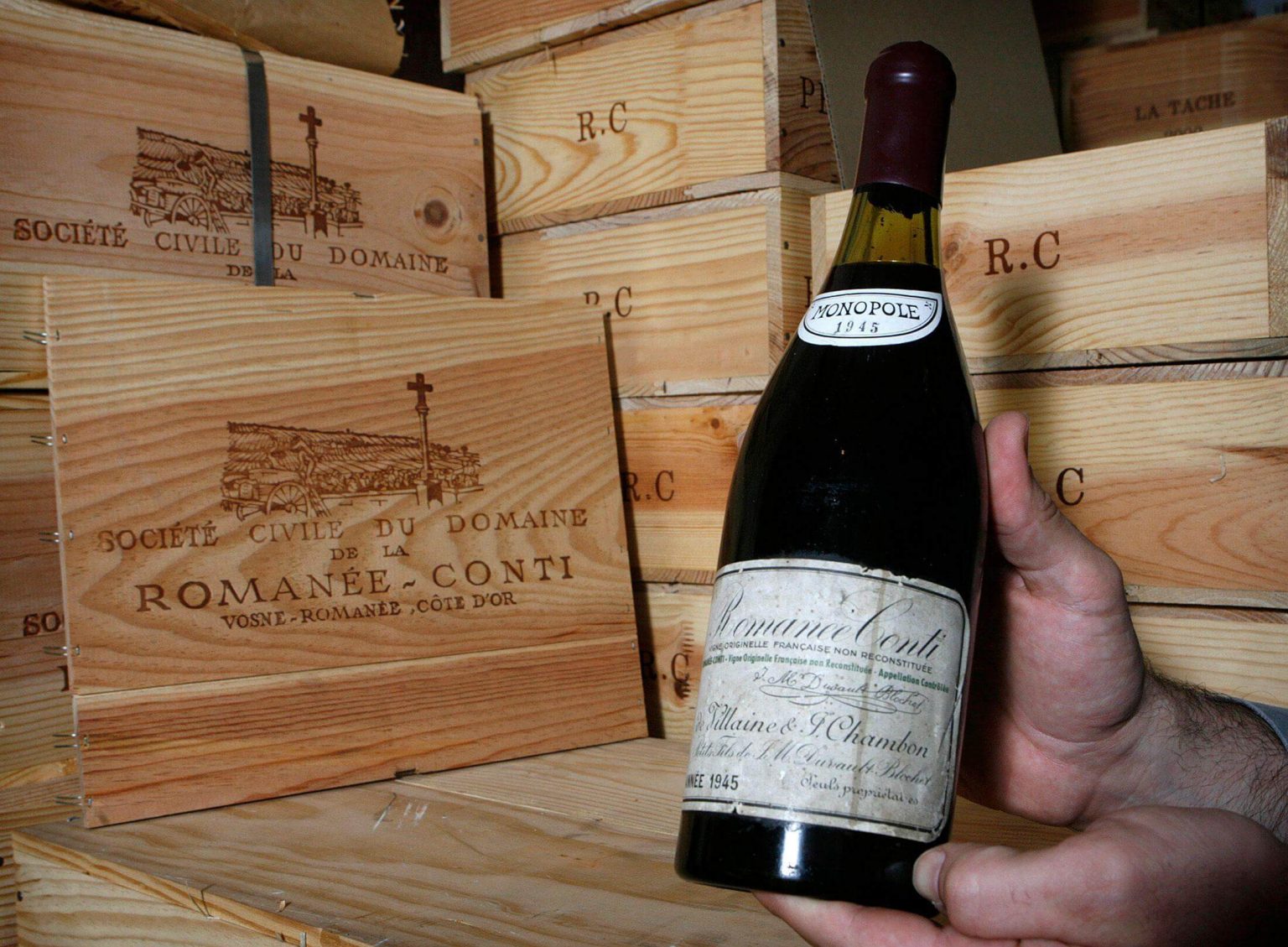 Rượu vang 1945 Romanee-Conti được bán ra với giá trên 11 tỷ đồng