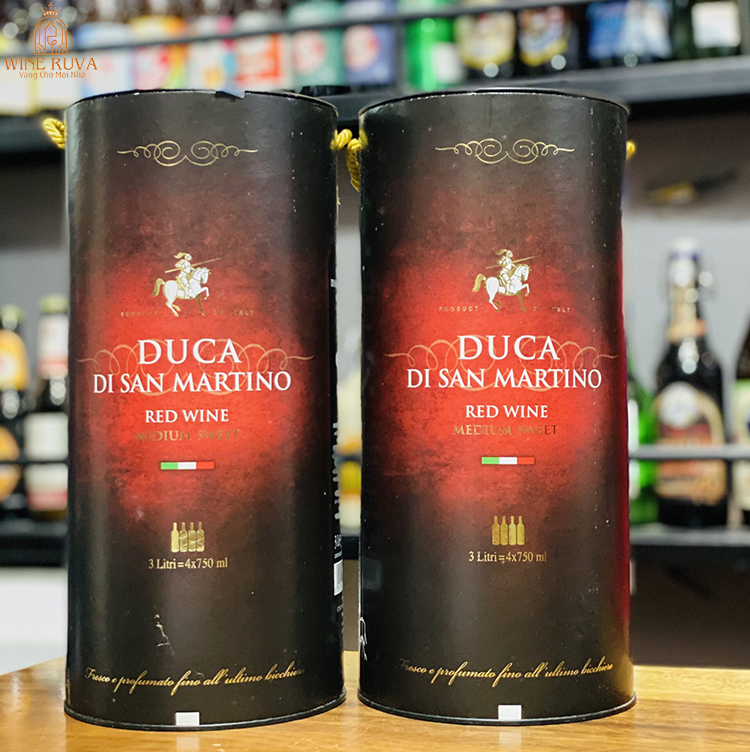 Rượu vang bịch Ý Duca Di San Martino
