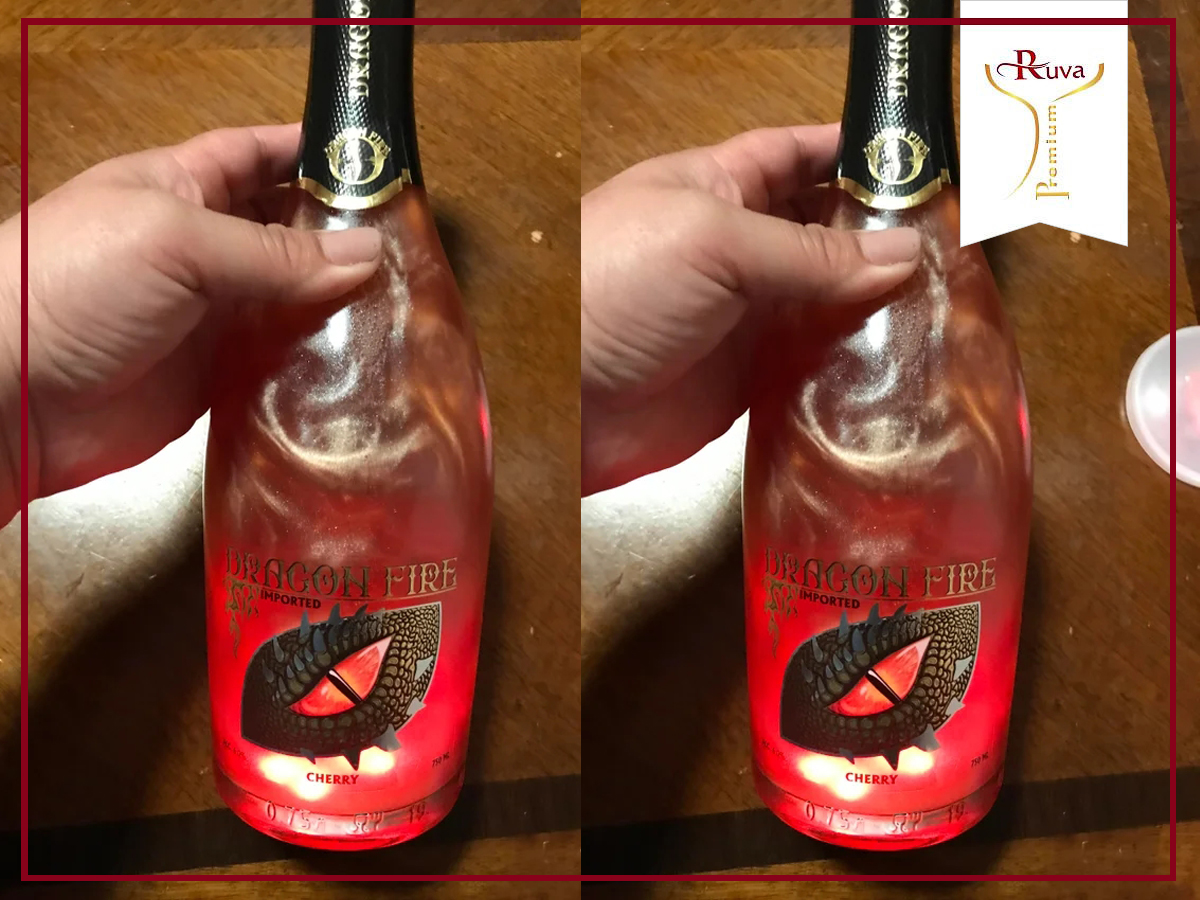 Cách thưởng thức rượu Dragon Fire Cherry sao cho chuẩn?