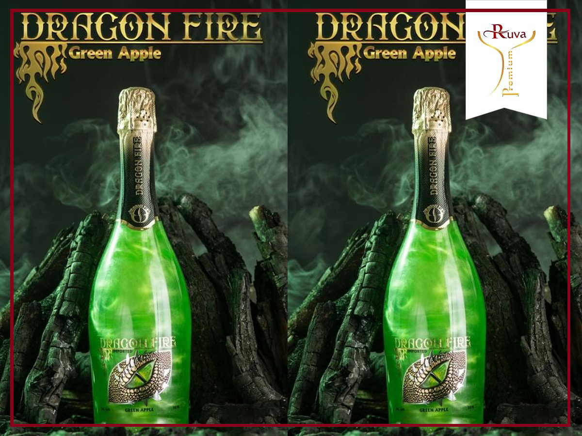 Tổng quan về rượu vang Dragon Fire Táo