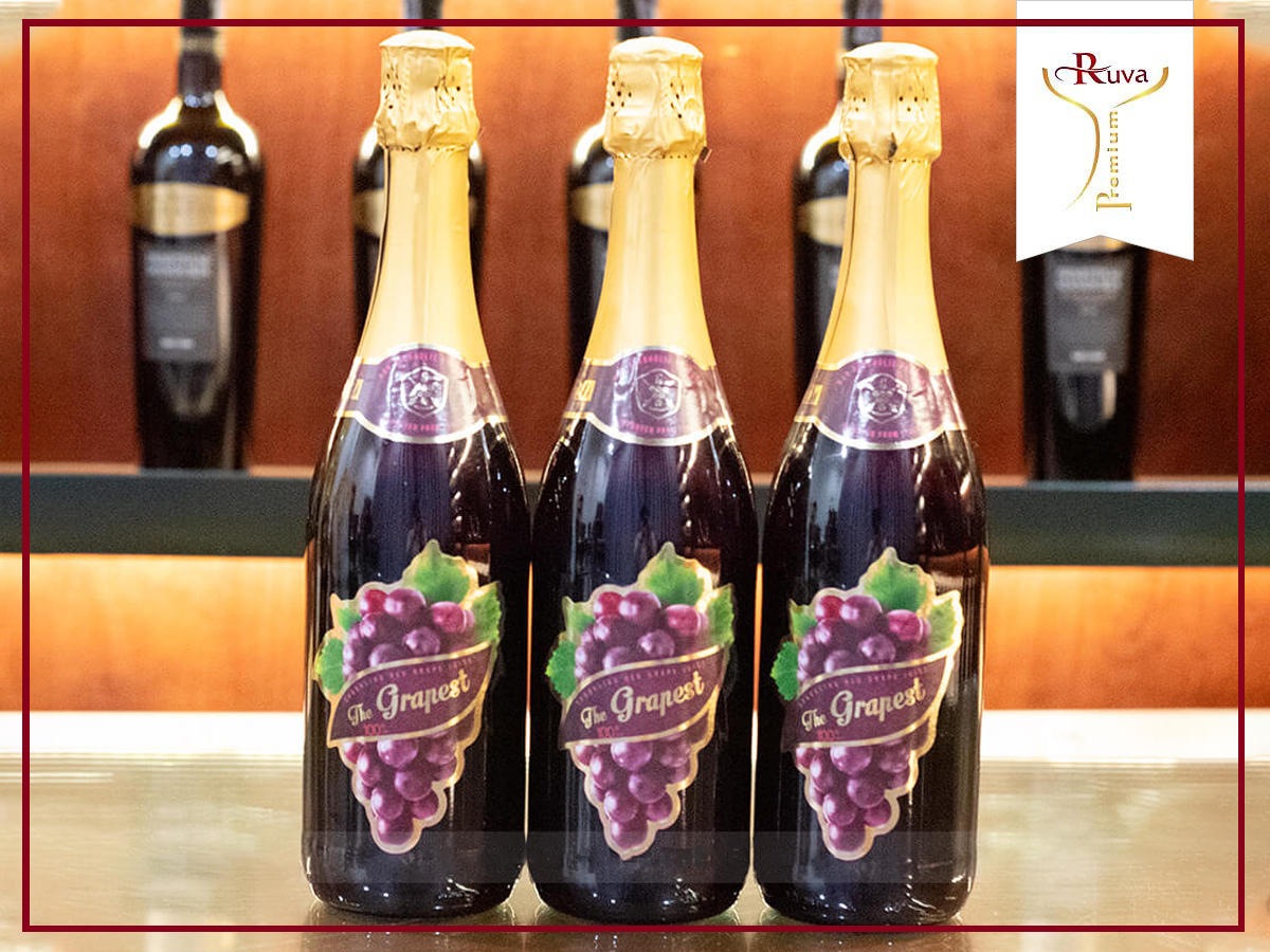 Rượu vang Giacobazzi Red Grape Juice hương nho đỏ