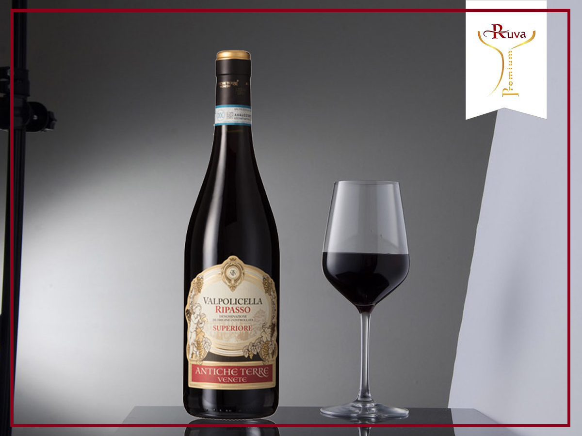 Hương vị của Rượu vang đỏ Valpolicella Ripasso Superiore DOC 2016 vô cùng tinh tế